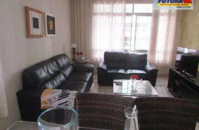 Apartamento com 2 dormitórios à venda, 105 m² por r$ 455.000,00 - itararé - são vicente/sp