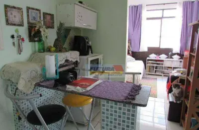Studio com 1 dormitório à venda, 38 m² por r$ 200.000,00 - gonzaguinha - são vicente/sp