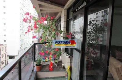 Apartamento com 3 dormitórios à venda, 178 m² por r$ 950.000,00 - itararé - são vicente/sp