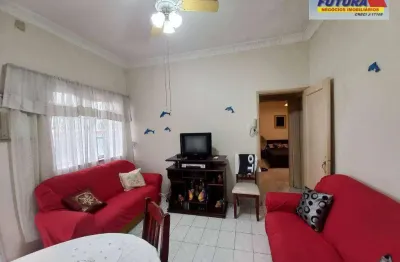 Apartamento com 2 dormitórios à venda, 60 m² por r$ 300.000,00 - gonzaguinha - são vicente/sp