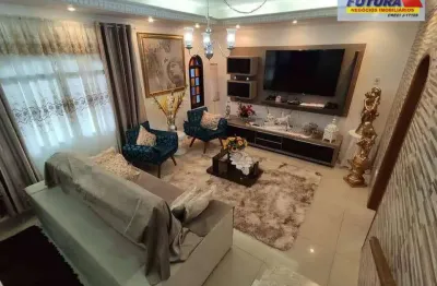 Sobrado com 5 dormitórios à venda, 455 m² por r$ 950.000,00 - cidade naútica - são vicente/sp