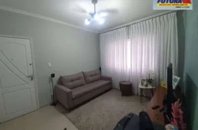 Apartamento com 2 dormitórios à venda, 55 m² por r$ 300.000,00 - catiapoã - são vicente/sp