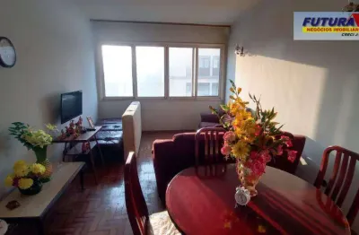 Apartamento com 1 dormitório à venda, 60 m² por r$ 250.000,00 - gonzaguinha - são vicente/sp