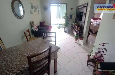 Apartamento com 1 dormitório à venda, 51 m² por r$ 180.000,00 - centro - são vicente/sp
