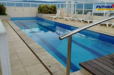 Apartamento com 3 dormitórios transformado em 2 dormitórios à venda, 87 m² por r$ 549.900 - gonzaguinha - são vicente/sp