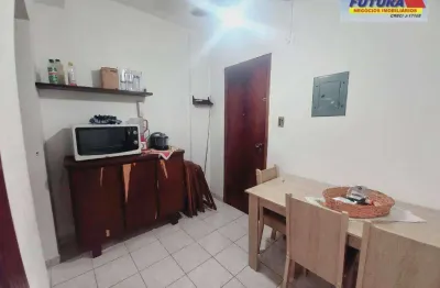 Studio com 1 dormitório para alugar, 42 m² por r$ 1.800,00/mês - centro - são vicente/sp