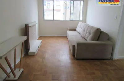 Apartamento com 1 dormitório à venda, 43 m² por r$ 275.000,00 - gonzaguinha - são vicente/sp