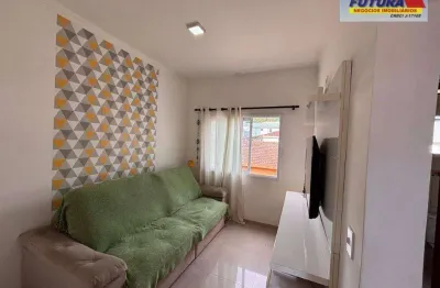 Sobrado com 2 dormitórios à venda por r$ 310.000,00 - vila voturuá - são vicente/sp