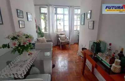 Apartamento com 2 dormitórios à venda, 71 m² por r$ 299.000,00 - itararé - são vicente/sp