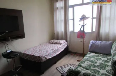Studio com 1 dormitório à venda, 25 m² por r$ 170.000,00 - gonzaguinha - são vicente/sp
