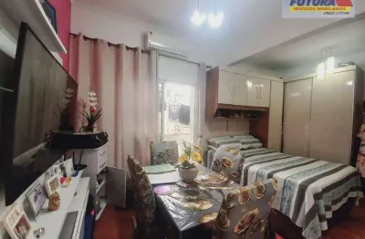 Studio com 1 dormitório à venda, 32 m² por r$ 200.000,00 - itararé - são vicente/sp