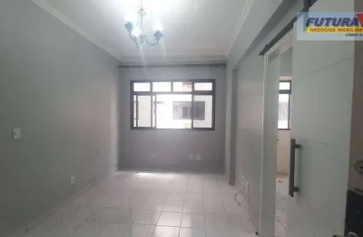 Apartamento com 1 dormitório para alugar, 55 m² por R$ 2.300,00/mês - Itararé - São Vicente/SP