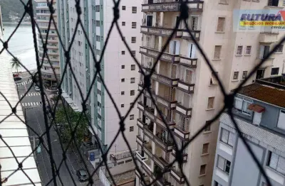 Apartamento com 2 dormitórios para alugar, 67 m² por r$ 3.500,00/mês - gonzaguinha - são vicente/sp