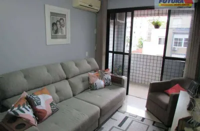 Apartamento com 2 dormitórios à venda, 99 m² por r$ 425.000,00 - itararé - são vicente/sp