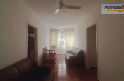 Apartamento com 2 dormitórios para alugar, 65 m² por r$ 3.300,00/mês - itararé - são vicente/sp