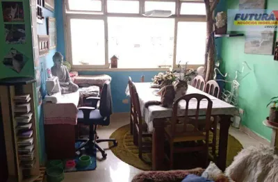 Apartamento com 2 dormitórios à venda, 80 m² por r$ 325.000,00 - gonzaguinha - são vicente/sp