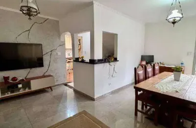 Sobrado com 3 dormitórios à venda, 130 m² por r$ 750.000,00 - parque bitaru - são vicente/sp