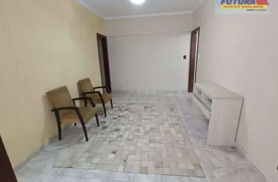 Apartamento com 1 dormitório para alugar, 80 m² por r$ 2.900,00/mês - itararé - são vicente/sp