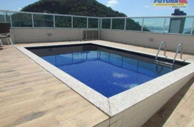 Apartamento com 2 dormitórios para alugar, 84 m² por r$ 4.000,00/mês - itararé - são vicente/sp