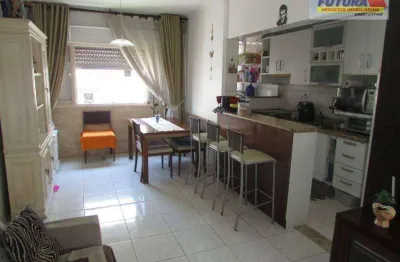 Apartamento com 2 dormitórios à venda, 50 m² por R$ 290.000,00 - Itararé - São Vicente/SP