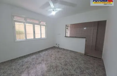 Apartamento com 1 dormitório para alugar, 53 m² por R$ 2.000,00/mês - Boa Vista - São Vicente/SP
