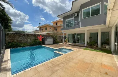 Casa à venda e para alugar em jundiaí, portal do paraíso ii, com 4 suítes, com 580 m²