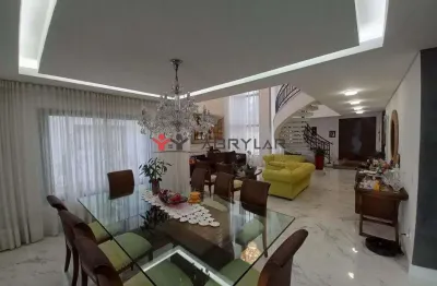 Casa à venda em jundiaí, medeiros, com 5 suítes, com 456 m², reserva da serra