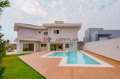 Casa à venda em jundiaí, medeiros, com 4 suítes, com 533 m², reserva da serra