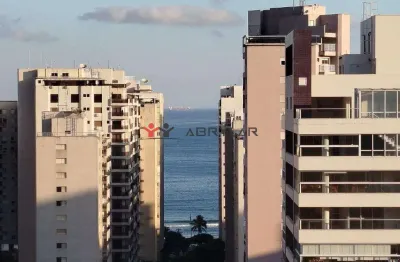 Apartamento à venda em guarujá, barra funda, com 3 quartos, com 120 m²