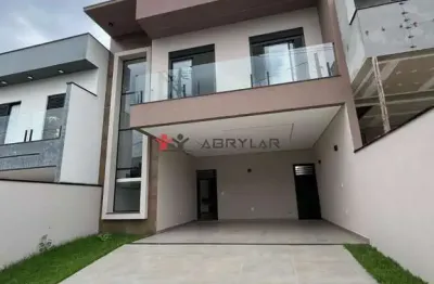 Sobrado à venda em jundiaí, loteamento reserva da mata, com 3 quartos, com 167 m², reserva da mata