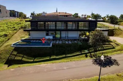 Casa à venda em itupeva, mina, com 5 suítes, com 501.18 m², fazenda serra azul ii