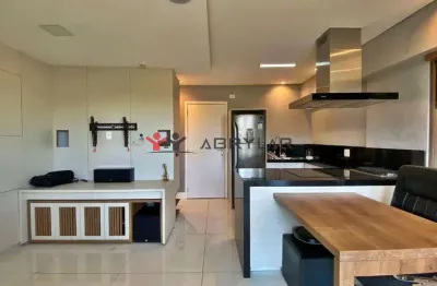 Apartamento para alugar em jundiaí, centro, com 1 suíte, com 46 m², condomínio línea home style
