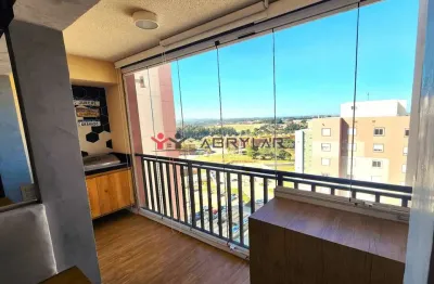 Apartamento à venda 3 quartos, 1 suite, 2 vagas, 77m², bosque dos jacarandás, jundiaí - sp |  condo