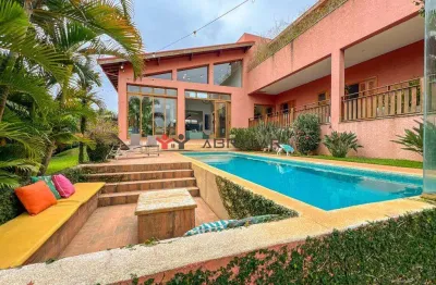 Sobrado à venda em itupeva, village aguas de santa elisa, com 5 suítes, com 800 m², vida real