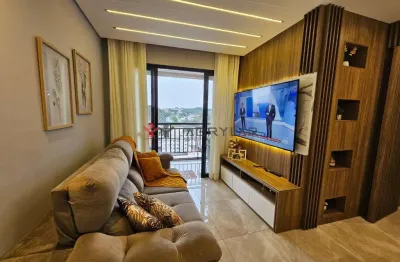 Apartamento à venda em jundiaí, ponte de são joão, com 3 quartos, com 77 m², espaço e vida