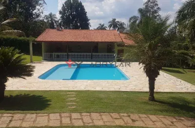 Chácara para alugar em itupeva, chácaras do guacuri, com 3 quartos, com 5000 m²