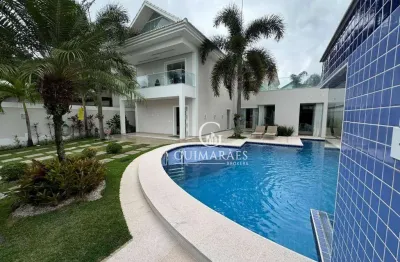 Casa com 5 dormitórios à venda, 490 m² por r$ 4.800.000,00 - recreio dos bandeirantes - rio de janeiro/rj