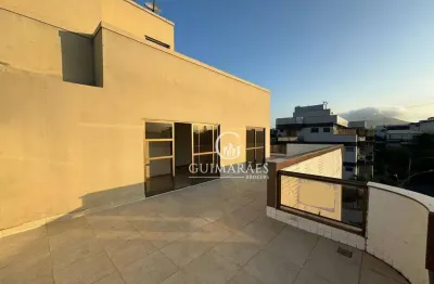 Cobertura linear com 2 quartos por r$ 850.000 - recreio dos bandeirantes - rio de janeiro/rj