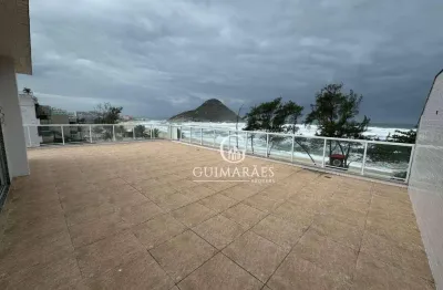 Cobertura com 4 dormitórios à venda, 240 m² por r$ 3.500.000,00 - recreio dos bandeirantes - rio de janeiro/rj