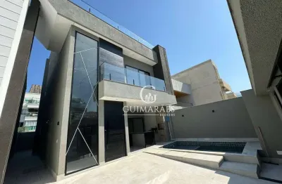 Casa contemporânea com 5 dormitórios, 382 m² por r$ 2.600.000 - recreio dos bandeirantes - rio de janeiro/rj