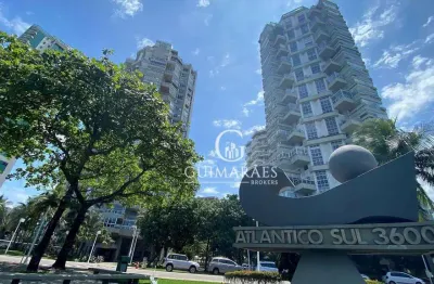 Cobertura atlântico sul com 4 dormitórios à venda, 1201 m² por r$ 7.100.000 - barra da tijuca - rio de janeiro/rj.