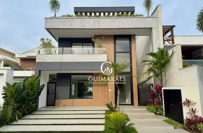 Riviera del sol - contemporânea, 470 m² por r$ 4.200.000 - recreio dos bandeirantes - rio de janeiro/rj