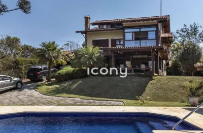 Casa com 3 dormitórios à venda por r$ 1.950.000,00 - itaipava - petrópolis/rj