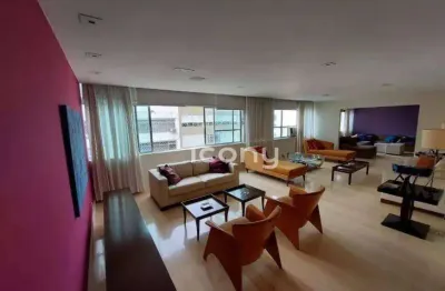 Apartamento com 4 dormitórios à venda, 235 m² por r$ 2.450.000,00 - copacabana - rio de janeiro/rj
