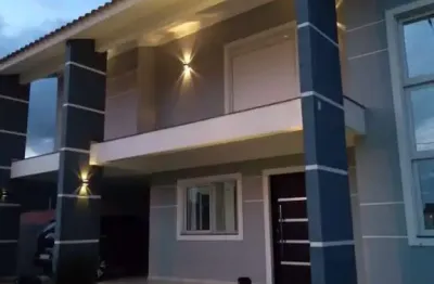 Sobrado alto padrão para venda em loteamento pedras brancas garopaba-sc