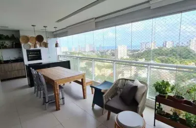 Etco greenville, 172m², 3 suítes, 3 vagas + depósito, climatizado, fina decoração, fino acabamento, vista mar, home office, hidromassagem. agende ja!