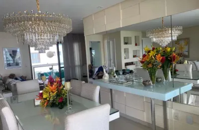 Le parc, 195m², locação ou venda, 4/4, finamente decorado, mobiliado, 4 suítes, área de serviço, 2 vagas. agende sua visita!