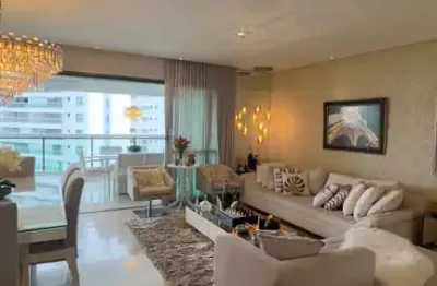 Le parc 196m², suíte master com closet, 4/4, finamente decorado, mobiliado, 4 suítes, área de serviço, 3 vagas + depósito, agende sua visita!