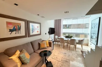 Victoria loft 65m², fino acabamento, decorado, 1/4, climatizado, 2 pavimentos, mobiliado, 1 vaga, infraestrutura completa. agende sua visita!