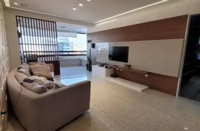 Lot aquarius pituba 167m², mobiliado, alto padrão, fino acabamento, 4/4, cozinha planejada, 2 suítes, varanda integrada. agende sua visita!